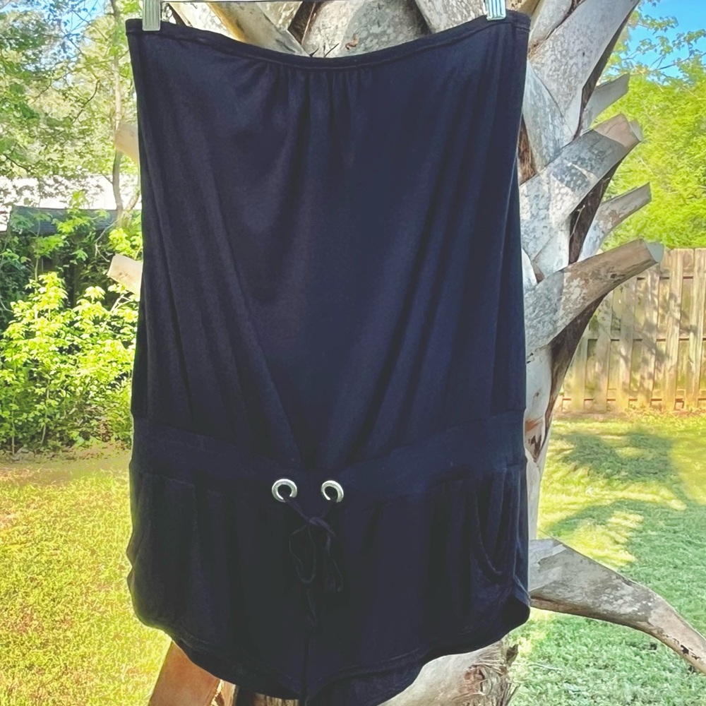 COPY - Victoria Secret Black/ Cover-Up Romper Black Size- Large